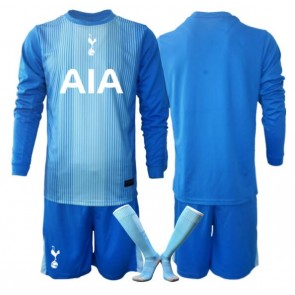 Tottenham Hotspur Portiere Seconda Maglia Bambino 2025-26 Manica Lunga (+ Pantaloni corti)
